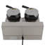 Double machine à hamburger électrique 110V 2400W