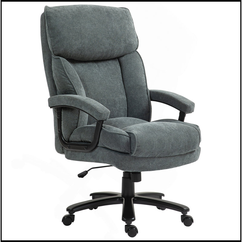 Chaise de bureau confortable et robuste pour les utilisateurs lourds, améliorant l'efficacité du travail