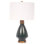 Dark Green Ceramic Waylon Lamp