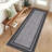 Modern Bordered Area Rug Washable Rug for Living Room, Neutral Minimalist Carpet, Soft Thin Low Pile Non Shedding Floor Covering, Indoor Foldable Non Slip Mat for Bedroom-558673582