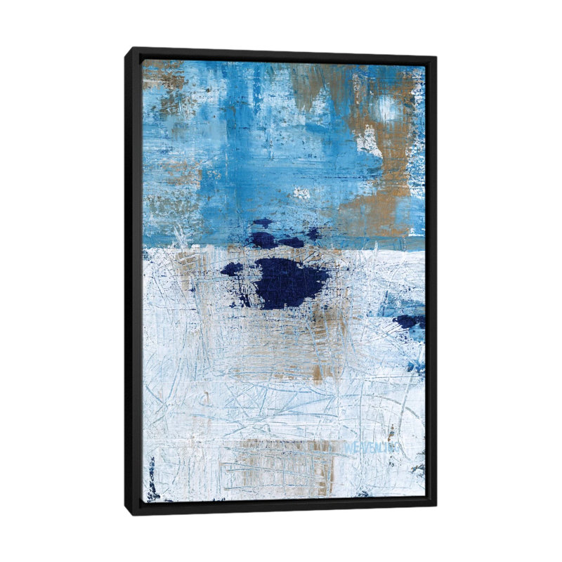 " Explore " by Julie Weaverling, 60" H x 40" W x 1.5" D, Black Framed Canvas, No Mat