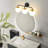 Karlei Dimmable Vanity Light with Hand Blown Glass Globe Shade-1682827075-1682869784-1681131592