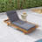 Lounge Chaise Set With Headrest And Lounge Cushions (3-Fold & 4 Inch), Space Available On One Side-779973601
