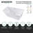 Kingston Brass Aqua Eden 67-Inch Acrylic Rectangular Double Ended Freestanding Tub With Drain-104562970