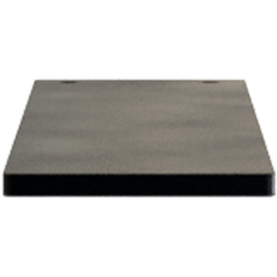 3"W x 14"D Logan Hidden Support Steel Bracket w/ 10" Support Depth, Powder Coated Black