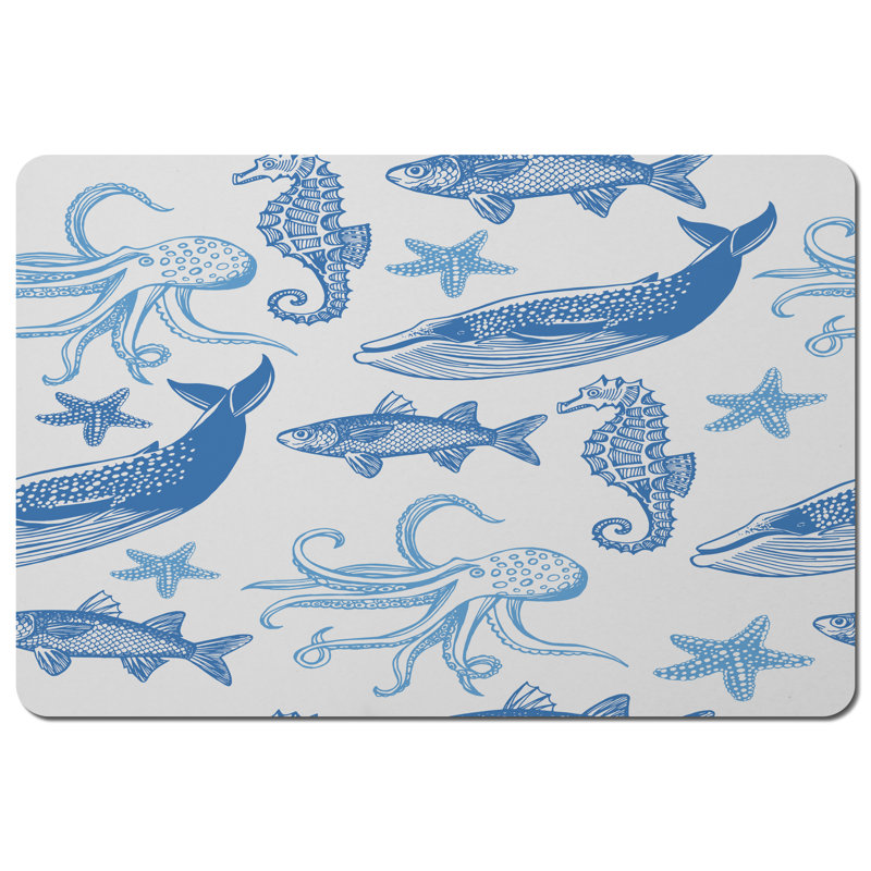 Camila Polyester-Coated Hardboard Rectangle Placemat