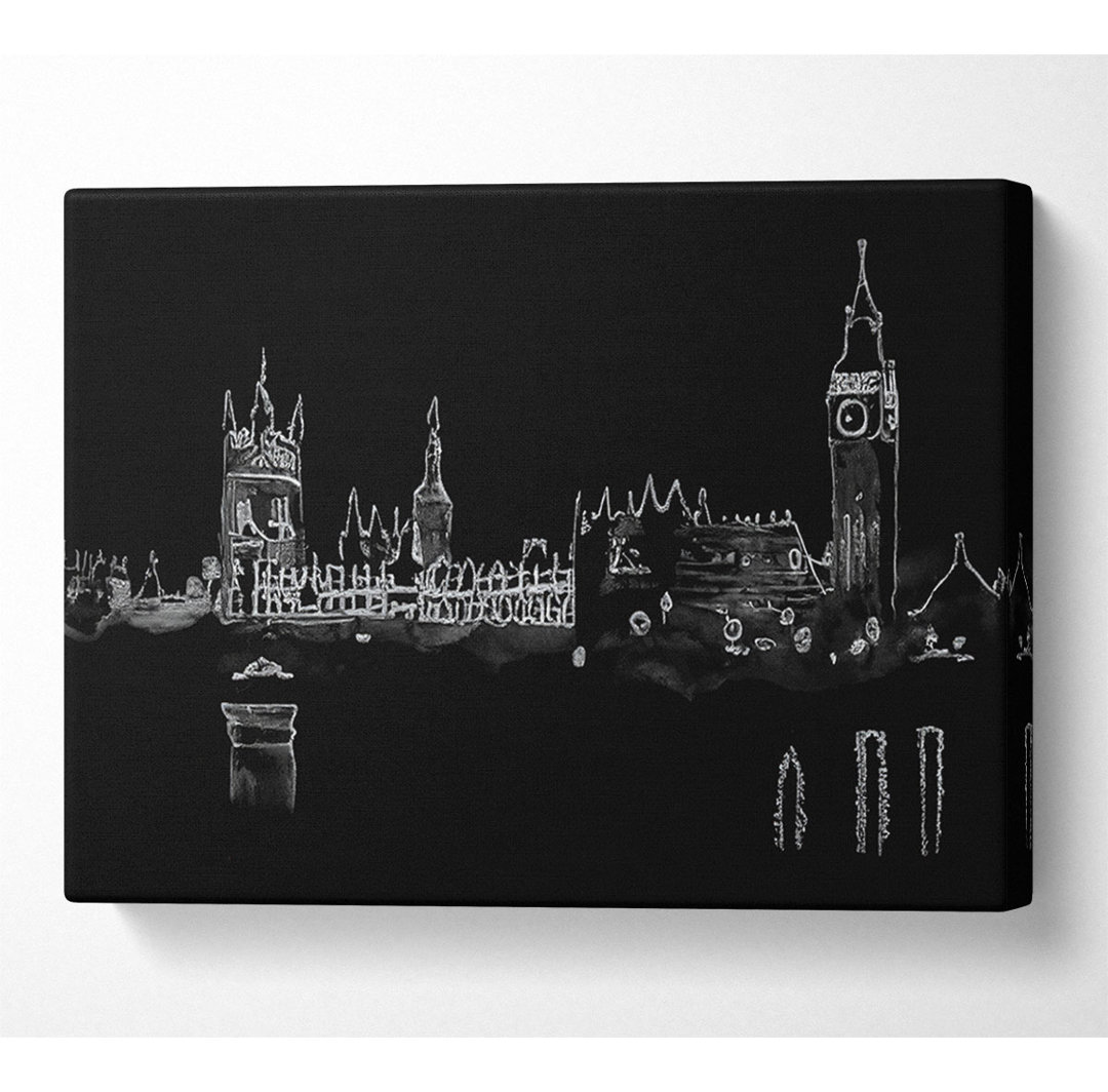 London Houses Of Parliment - Kunstdrucke auf Leinwand