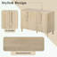 Buffet 4 portes avec tablettes réglables-1823723759
