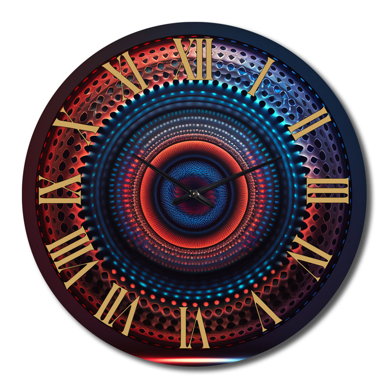 Metal Wall Clock, Large