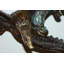 Aigle Caja sur une vague - Statue en bronze - Taille: L 32 po x l 12 po x H 34 po.
