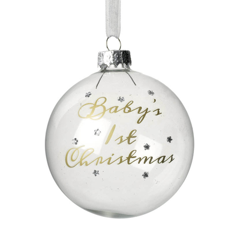 8cm Glass Ball Ornament