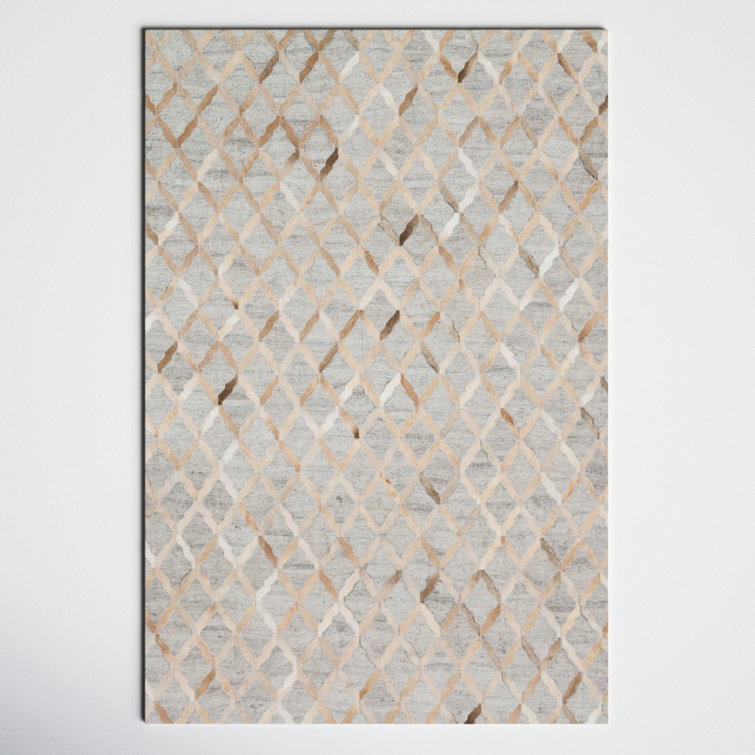 Stafford Cowhide Geometric Indoor Rug