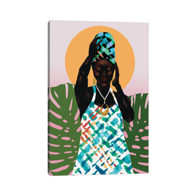 Her Faith by Alonzo Saunders - Wrapped Canvas Painting
