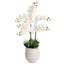 Arrangement floral orchidée dans un vase - Fleurs artificielles élégantes pour le bureau personnel-1832586028