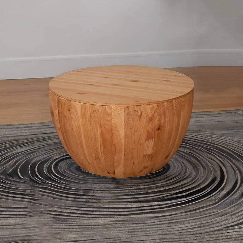 Table basse en forme de seau