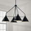Lustre conique à 4 lumières Alden-94392823