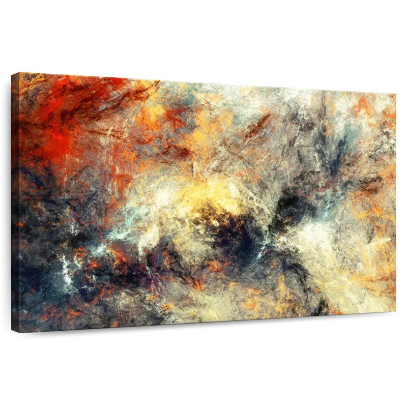 Avery Abstract Grunge Fire