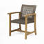 Fauteuils club d'extérieur en bois d'acacia-1801513289