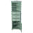 Triangle Tall Cabinet with 3 Drawers and Adjustable Shelves-1482745060