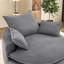 Fauteuil demi-tonneau rotatif 57,3 po-335669962
