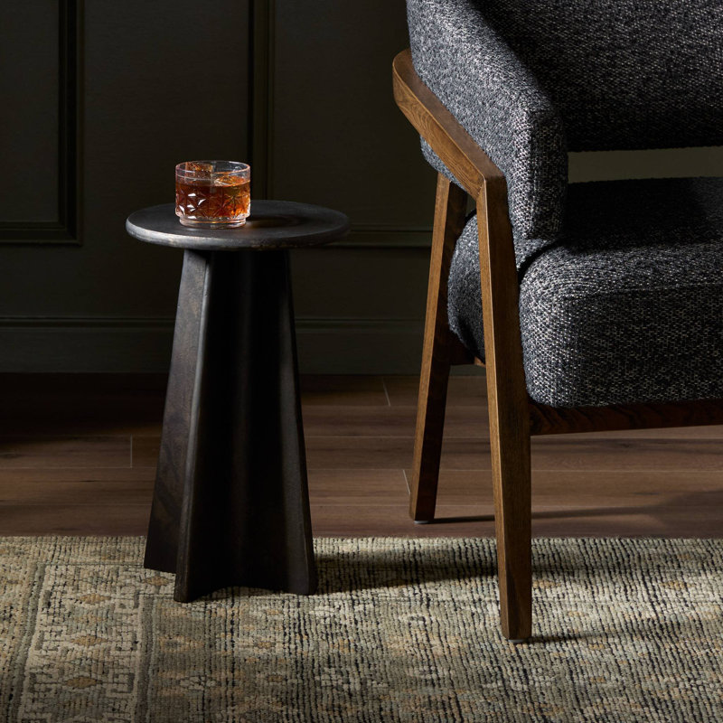 REMO End Table, Bronze