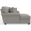 Livingston - Canapé-lit 2 pièces avec sièges confortables et 6 coussins décoratifs inclus-99403299
