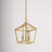 Artha 3 - Light Lantern Geometric Chandelier-940582849