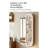 Mid-Century Wall Art Panel Sliding Hidden Wall Mirror