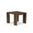 14 Pieces Extendable Dining Set Includes 1 Rectangle Xtenczar Kitchen Table, 1 Coffee Table, 12 Light Tan Fabric Stackable Dining Chairs, Antique Walnut-124569963-124569967-124569964