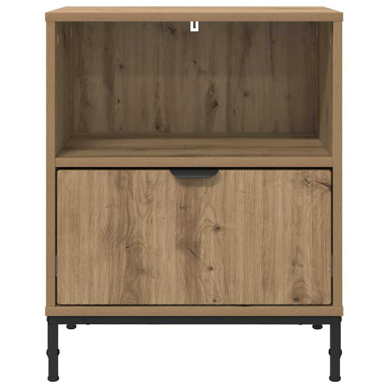 Bedside Table , Artisan Oak