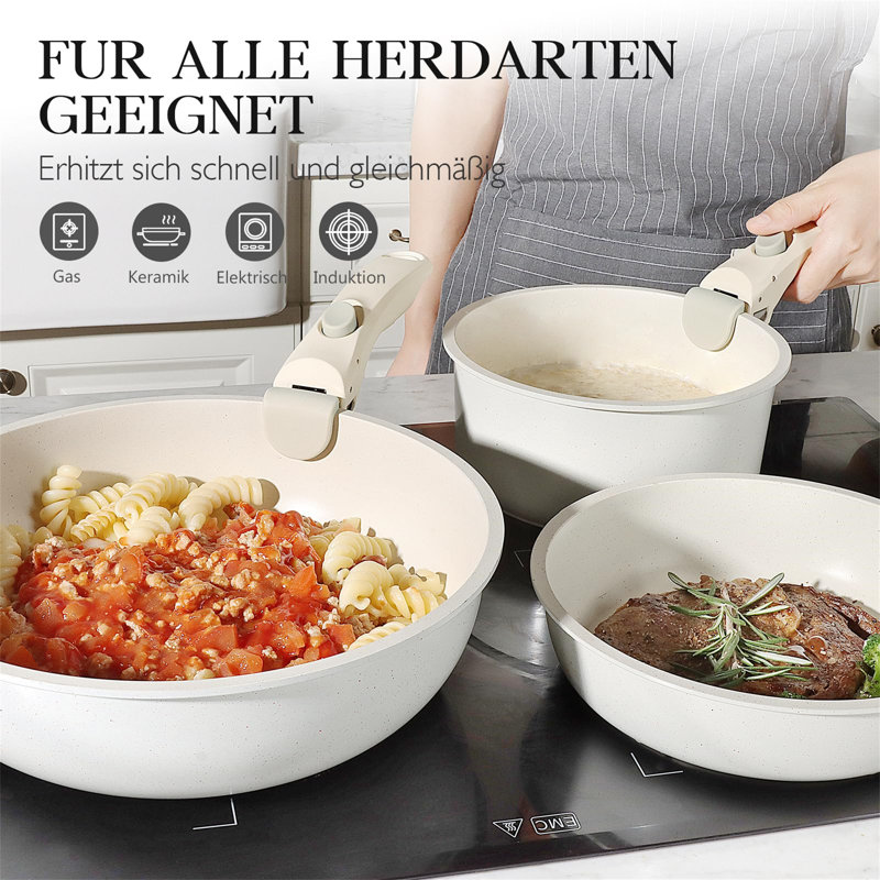11 - Piece Ceramic Cookware Set