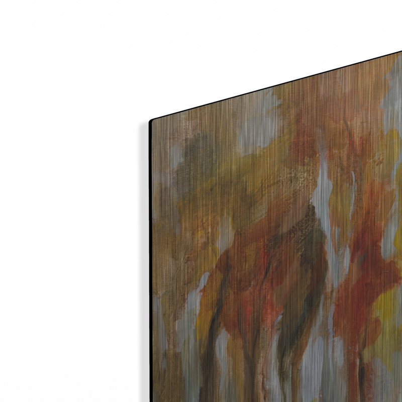  «Enchanted Forest» par Silvia Vassileva, art mural en métal, 36 po x 24 po, H 24 po x l 36 po