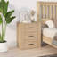 Javoney 50cm W Manufactured Wood Bedside Table-132441319