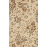Hand Knotted Wool Area Rug