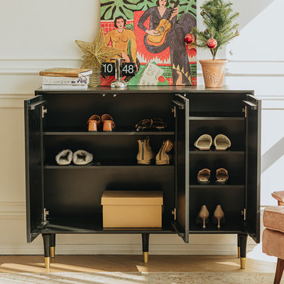 20 Pair Shoe Storage Cabinet