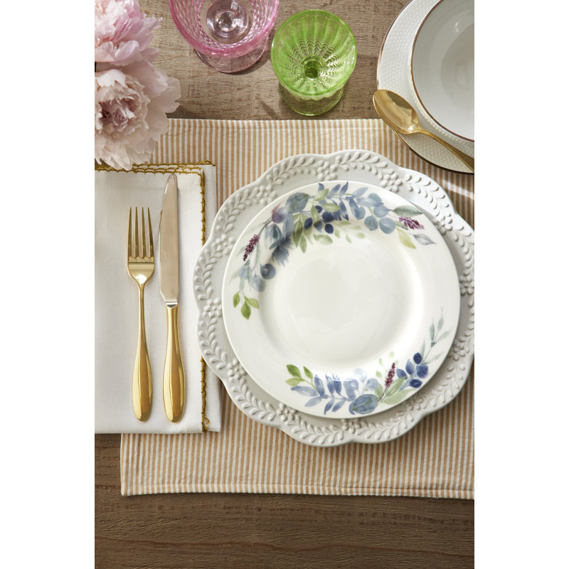 Vessie Cotton Square Napkin, Gold, 6" x 6"