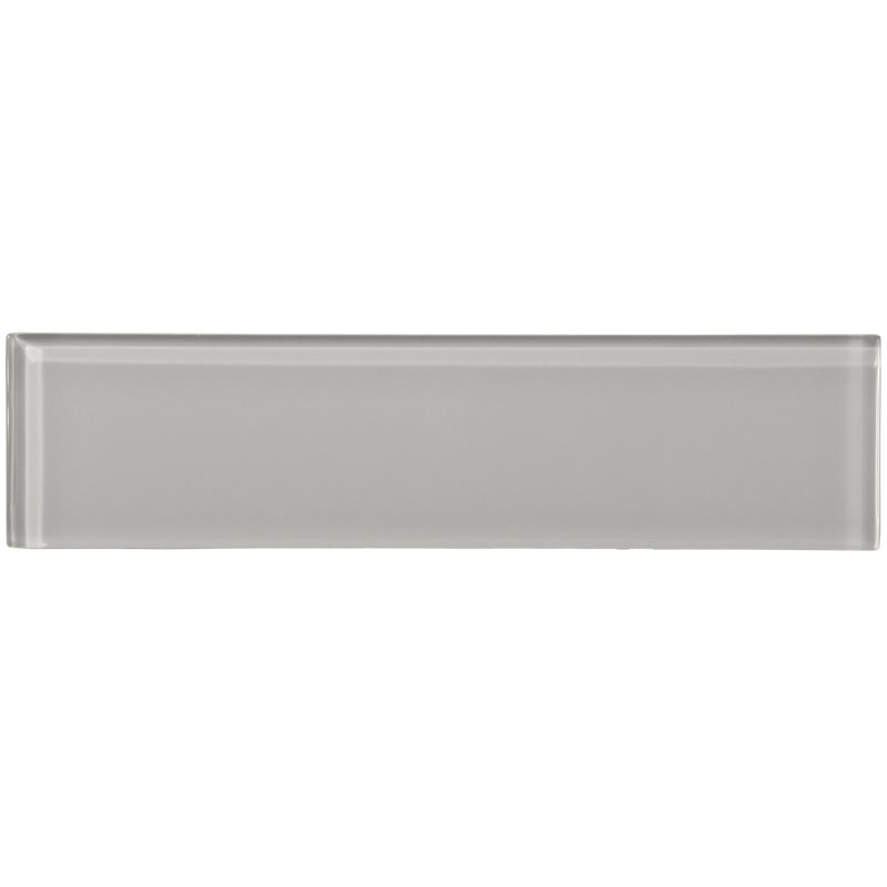 2in.x8in. Glass Subway Tile, Marsh Gloss