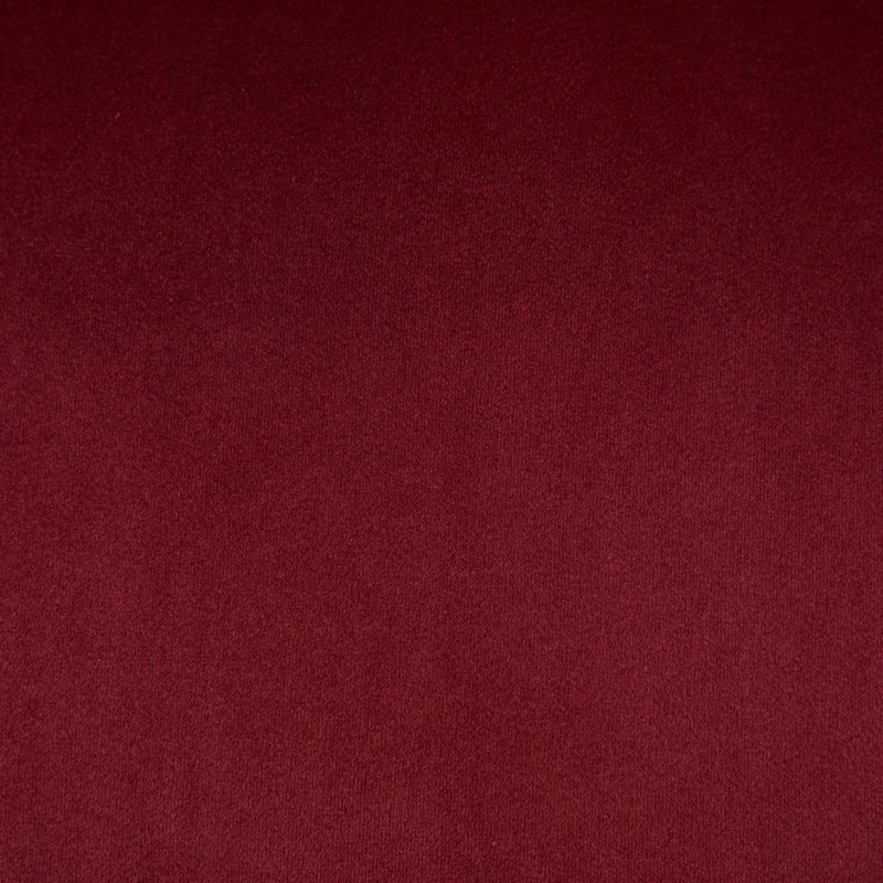 Chaise de bureau moderne rembourrée et capitonnée à boutons avec base en métal, Velours, Rouge vin, Doré
