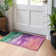 Machine Washable Indoor/Outdoor Claudian ACN1479 Purple Rug