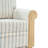 Terren 81" W Linen Striped Sofa-350112749