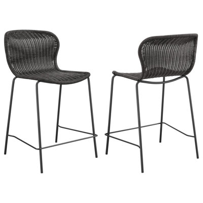 Ensemble de 2 chaises de comptoir Mckinley