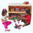 2 Compartment Manufactured Wood Shelving Unit