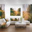 «Bloomy Glade of Wild Flowers», reproduction de photo sur toile tendue-19240338