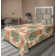 Drap plat à motif floral bohème Ambesonne