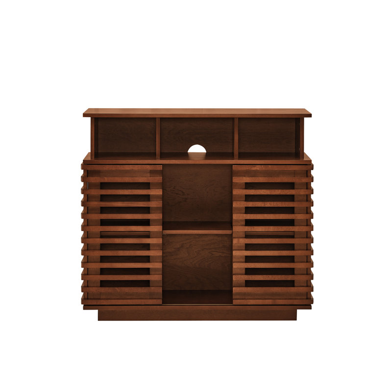 Buffet 36,1 "avec rangement, Noyer
