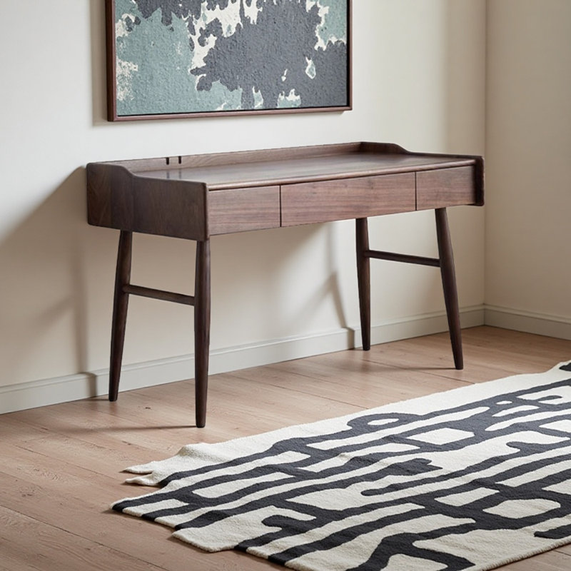 Nouveau bureau de style chinois, H 29,92 po x l 62,99 po x P 27,56 po