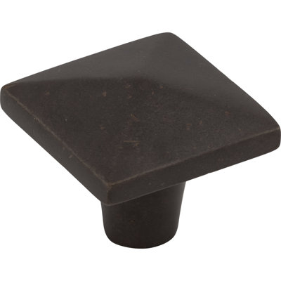 Aspen 3/4" Length Square Knob