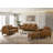 Caliah Genuine Leather Square Standard Ottoman