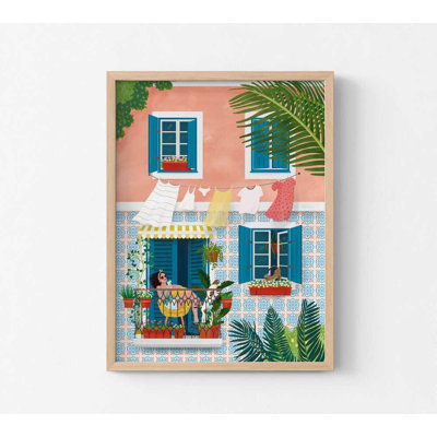 Balcon de la Méditerranée - reproduction d'art côtier
