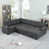 Dark Gray Microfiber/Microsuede is out of stock selected
